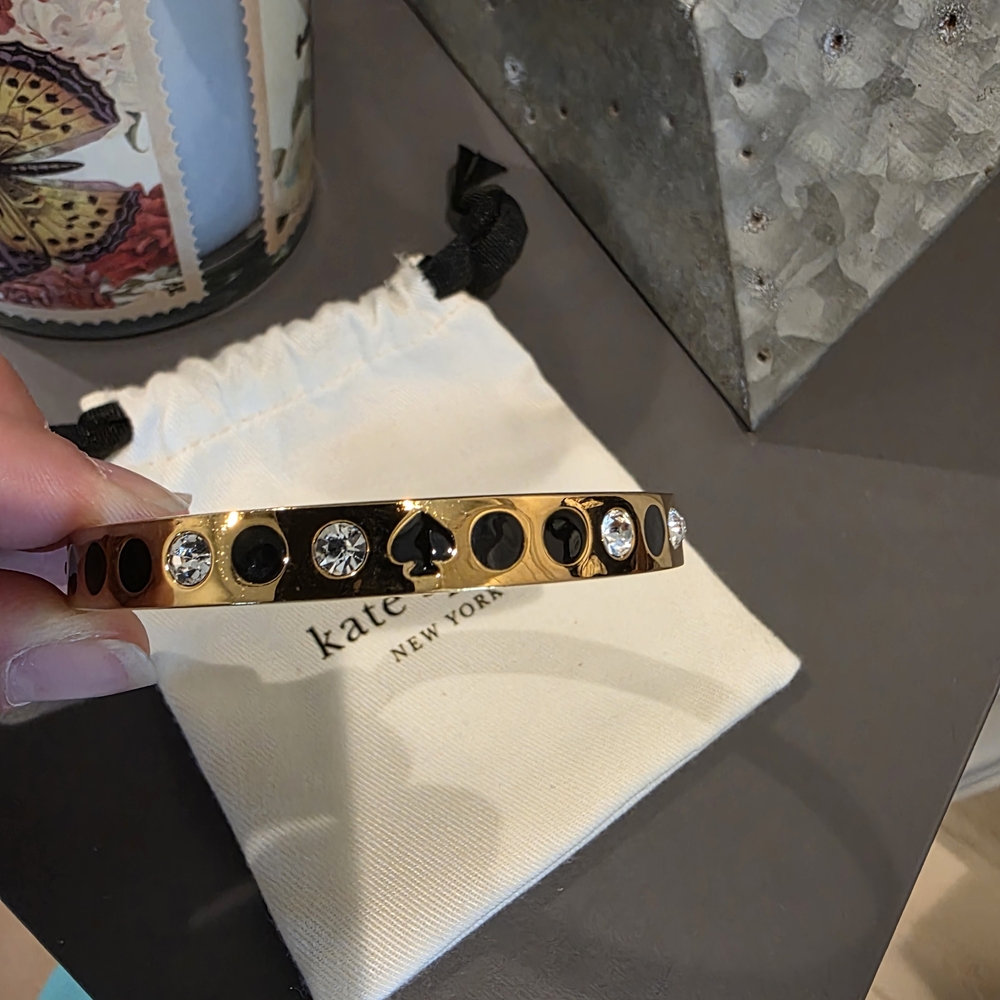 Kate Spade Gold Bangle Bracelet EUC - Picture 4 of 4